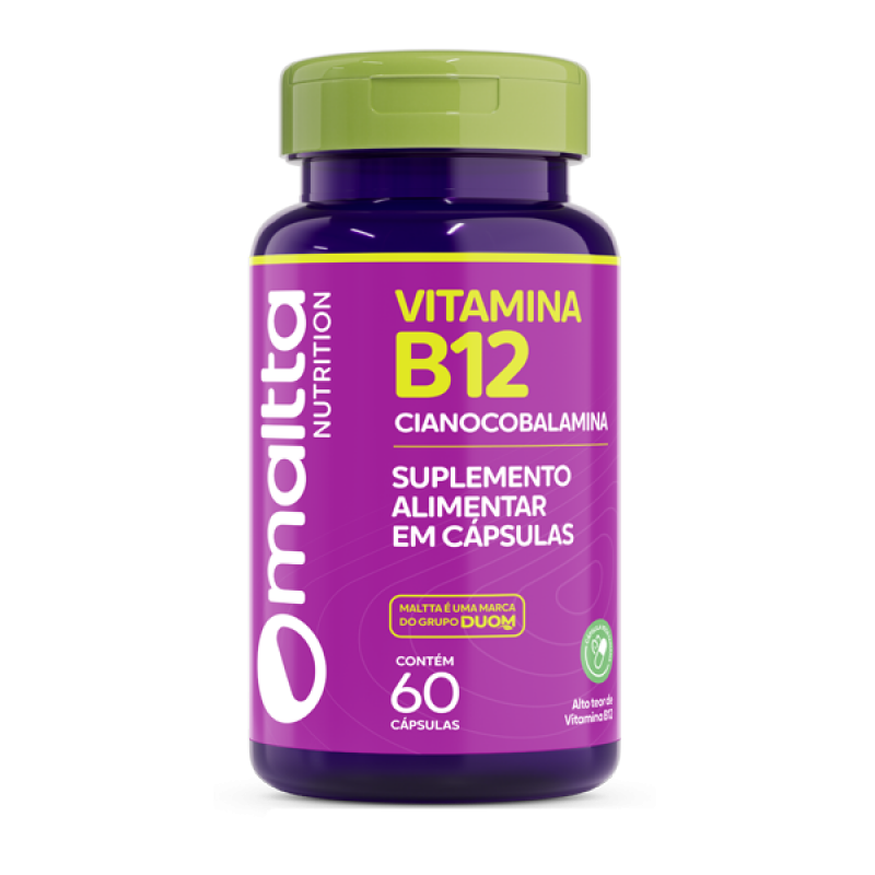 imagem do produto VITAMINA B12 60CAPS - MALTTA
