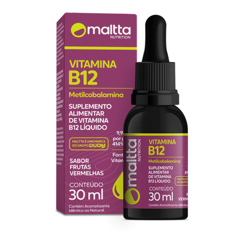 imagem do produto VITAMINA B12 EM GOTAS 30ML - MALTTA