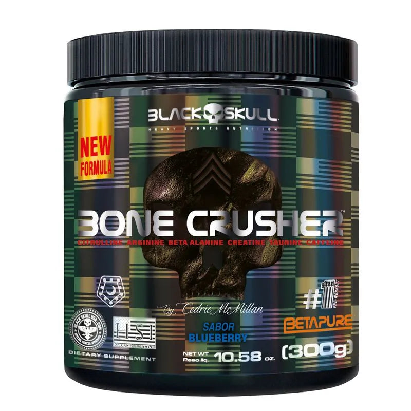 imagem do produto BONE CRUSHER 300G - BLACK SKULL