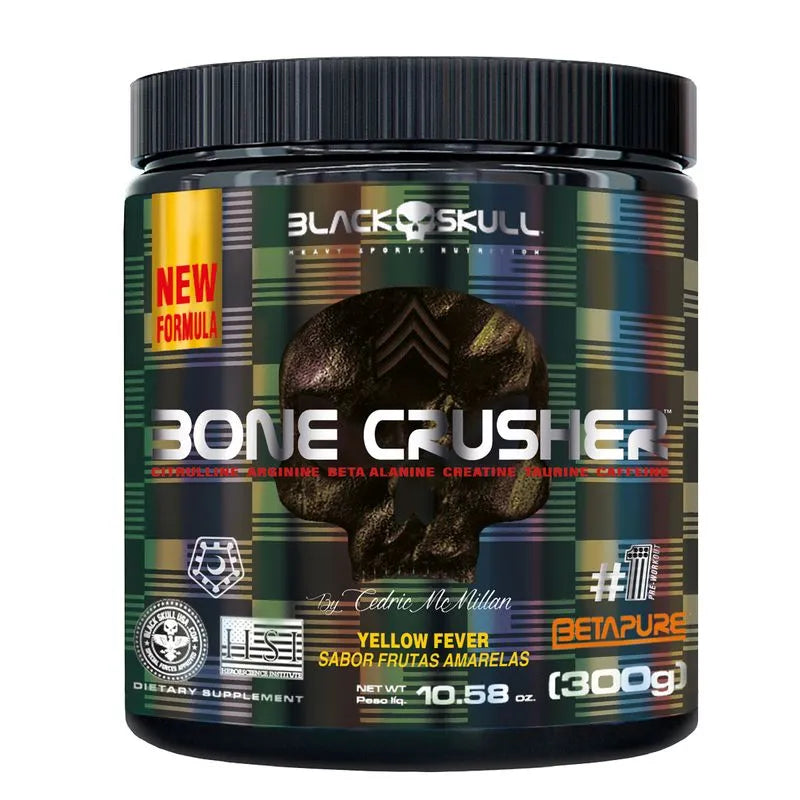 imagem do produto BONE CRUSHER 300G - BLACK SKULL