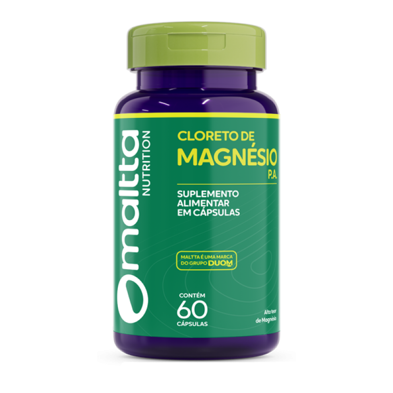 imagem do produto CLORETO DE MAGNÉSIO 60CAPS - MALTTA