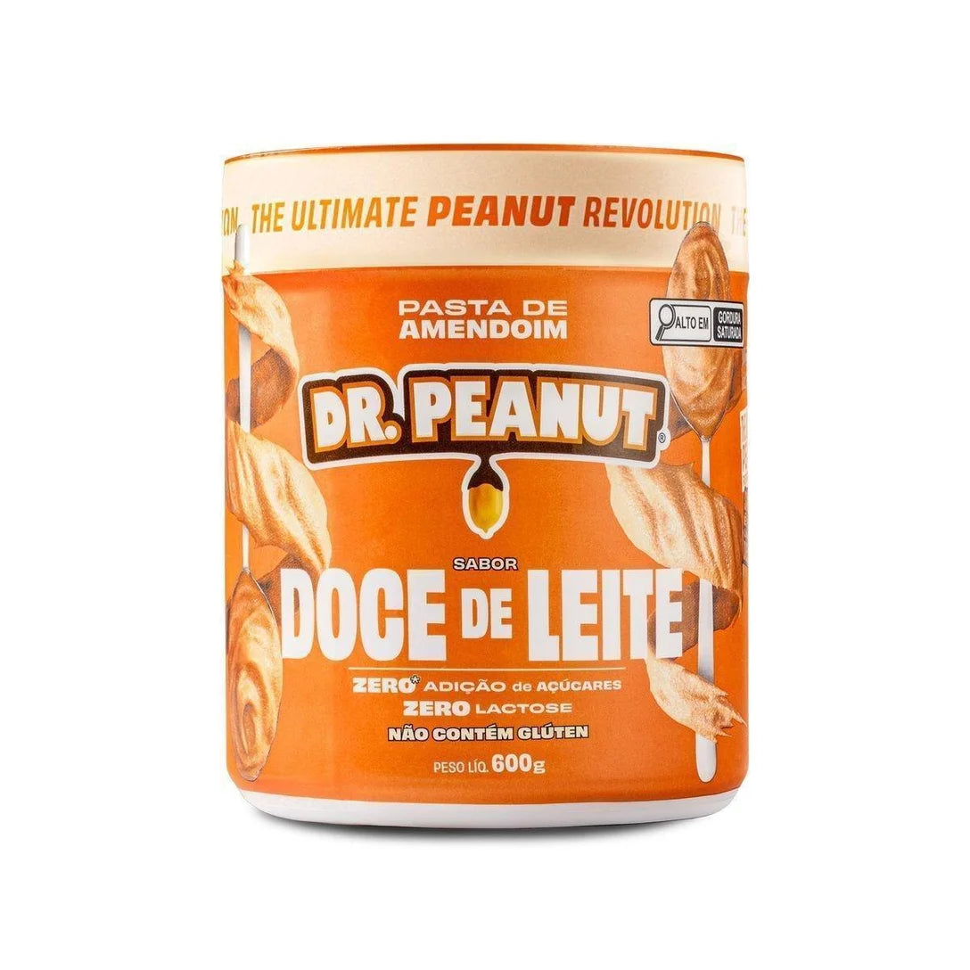 imagem do produto PASTA DE AMENDOIM DR. PEANUT DOCE DE LEITE 600G