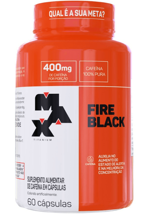 imagem do produto FIRE BLACK 60CAPS MAX TITANIUM