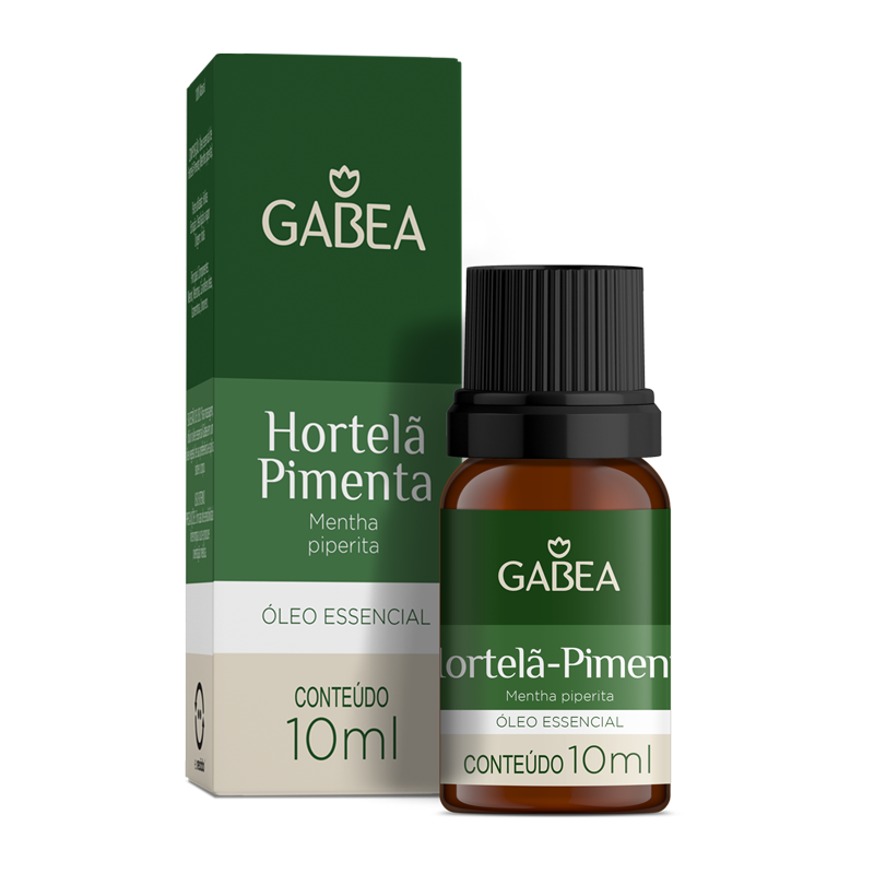 imagem do produto ÓLEO ESSENCIAL DE HORTELÃ-PIMENTA 10ML - GABEA