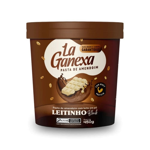 imagem do produto PASTA DE AMENDOIM LA GANEXA LEITINHO BLACK 450G