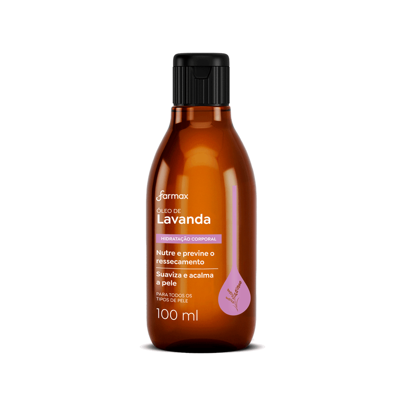 imagem do produto ÓLEO CORPORAL LAVANDA 100ML FARMAX