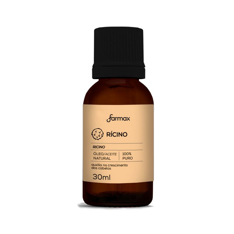 imagem do produto ÓLEO DE RÍCINO PURO 30ML FARMAX