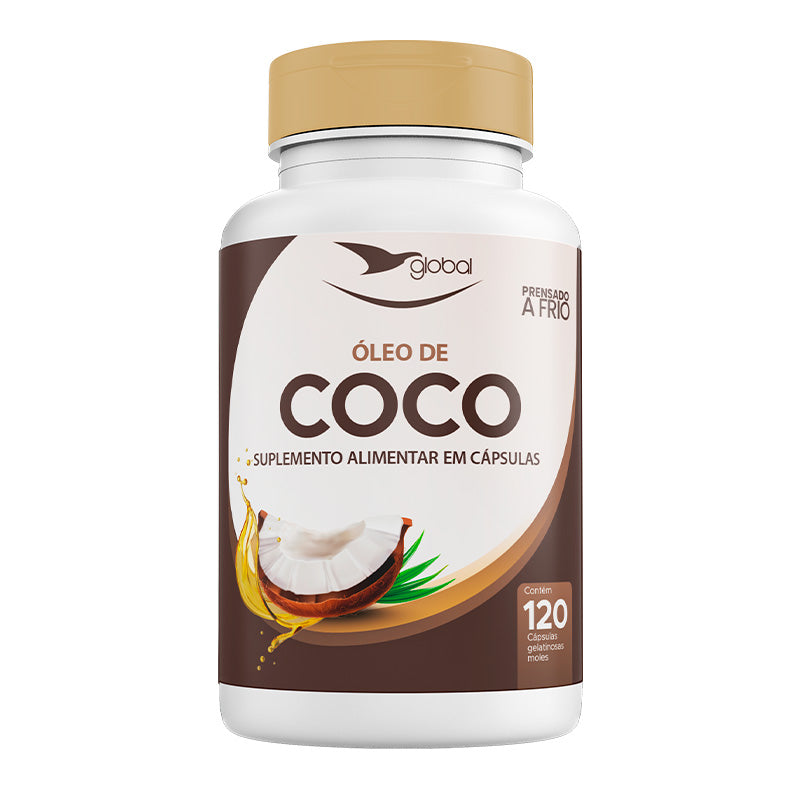 imagem do produto ÓLEO DE COCO 120CAPS - GLOBAL