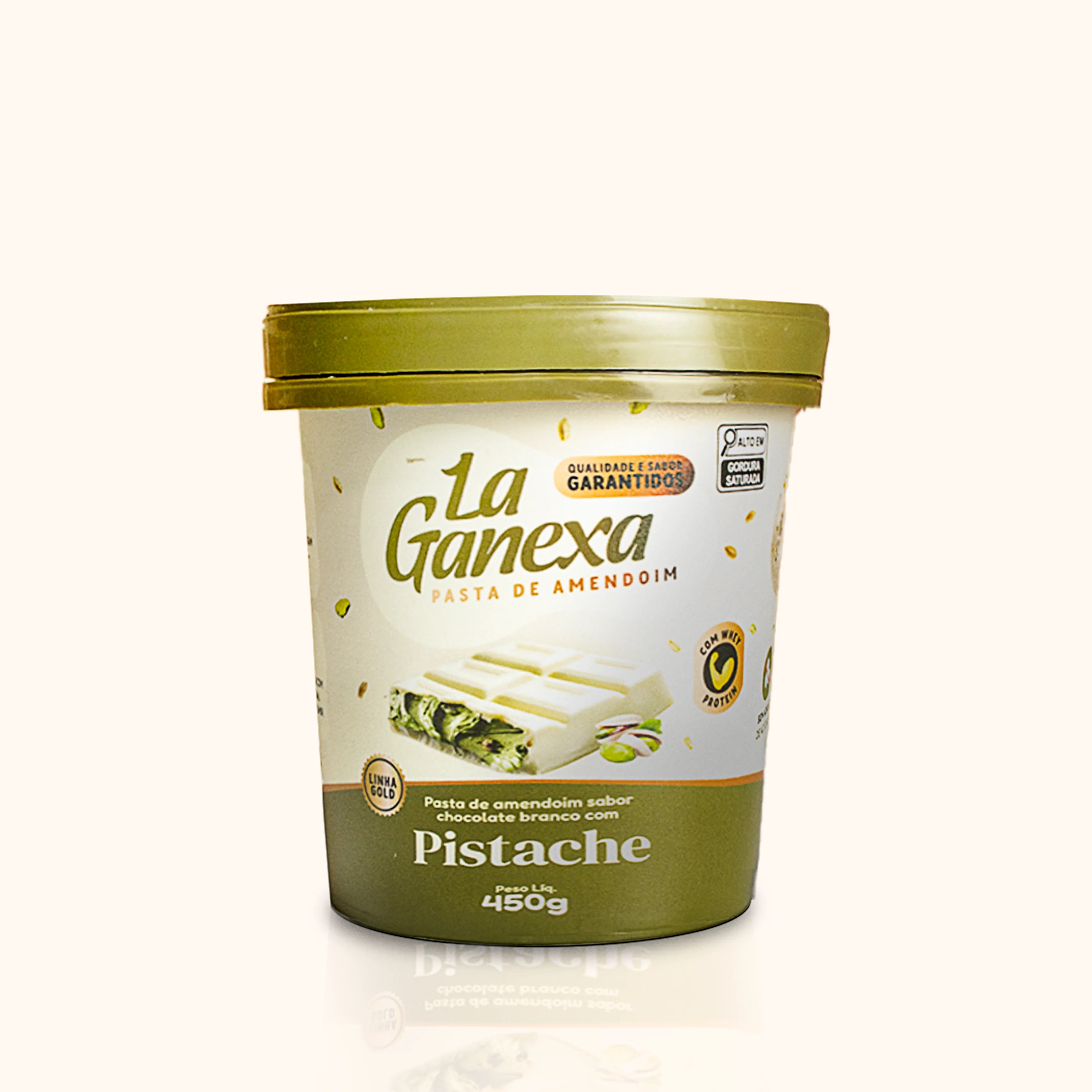 imagem do produto PASTA DE AMENDOIM LA GANEXA PISTACHE 450G