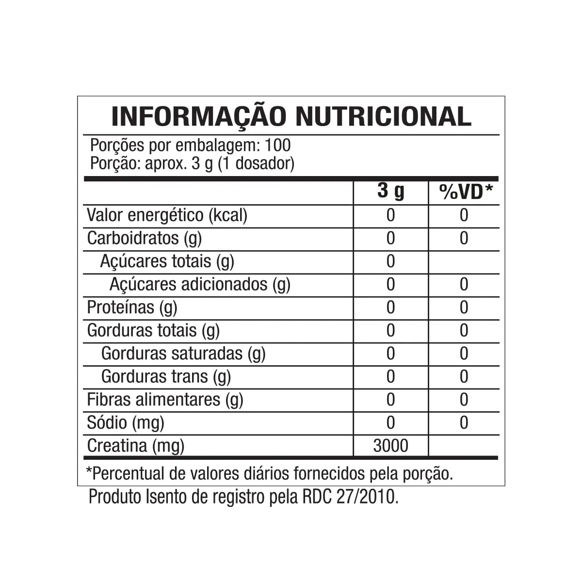 imagem do produto CREATINA 300G BLACK SKULL