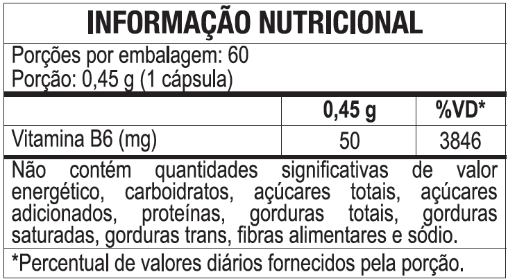 imagem do produto VITAMINA B6 60CAPS - MALTTA