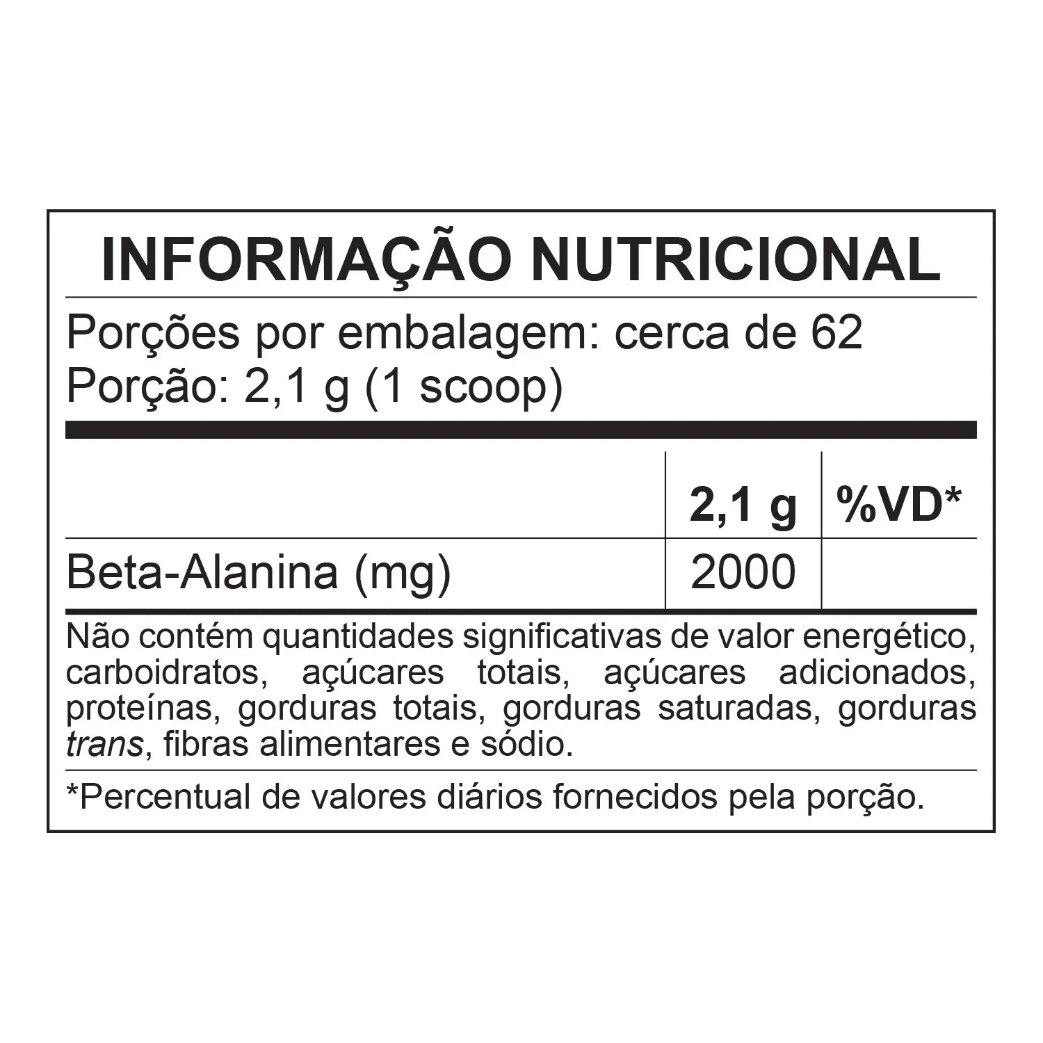 imagem do produto BETA ALANINA 130G - BODYACTION