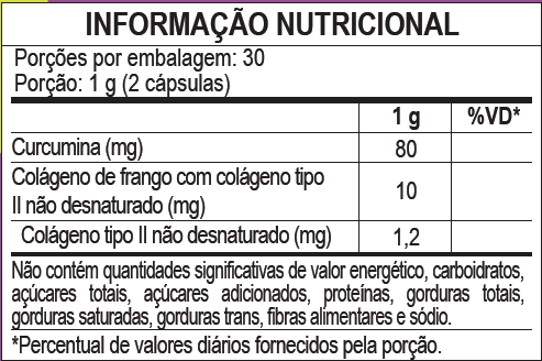 imagem do produto COLÁGENO TIPO II + CÚRCUMA 60CAPS - MALTTA
