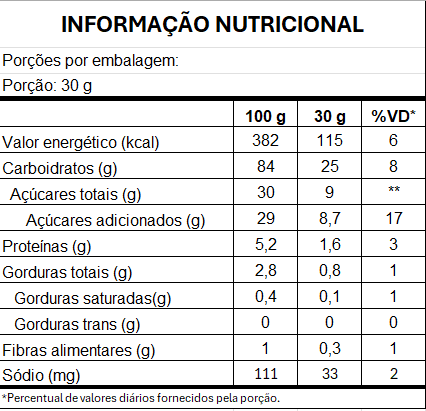 imagem do produto CEREAL CORN SUGAR