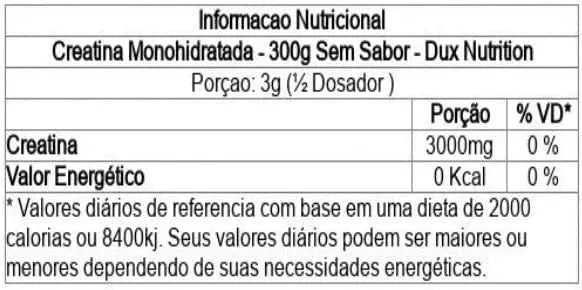 imagem do produto CREATINA 300G DUX