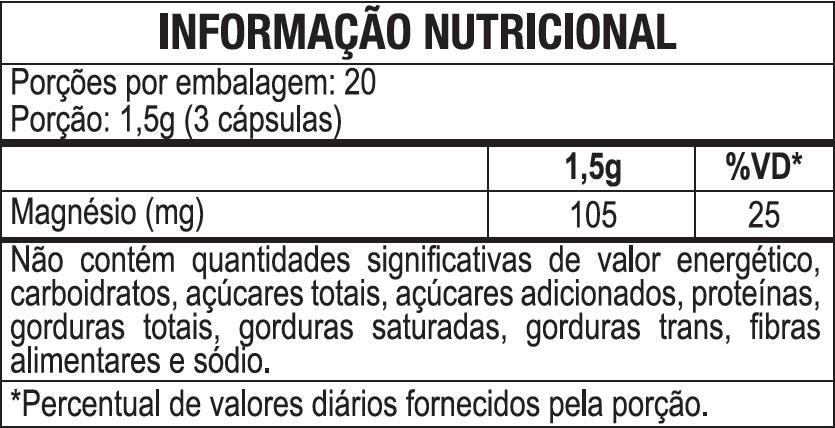 imagem do produto TAURATO DE MAGNÉSIO 60CAPS - MALTTA