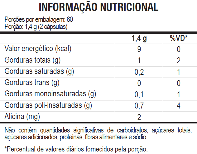 imagem do produto ÓLEO DE ALHO 60CAPS - MALTTA
