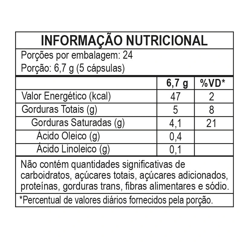 imagem do produto ÓLEO DE COCO 120CAPS - GLOBAL