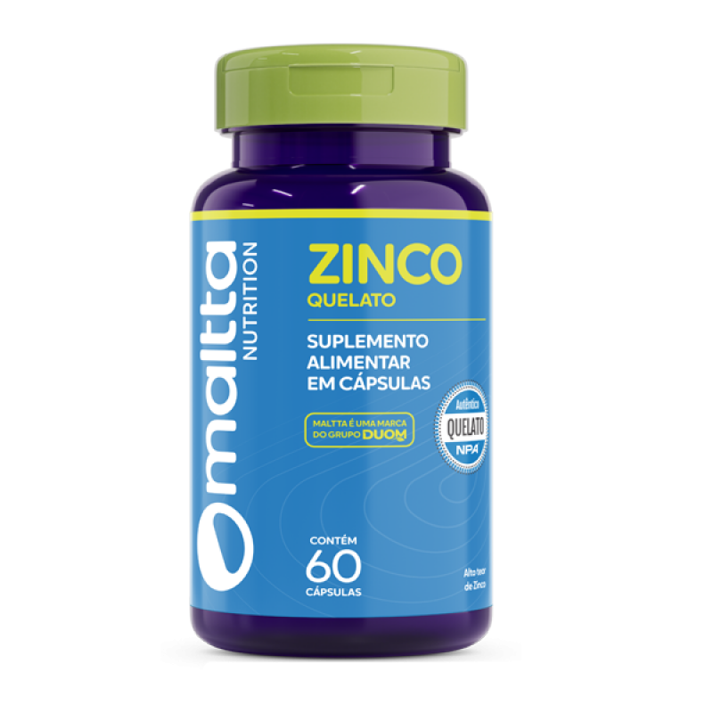 imagem do produto ZINCO 60CAPS - MALTTA