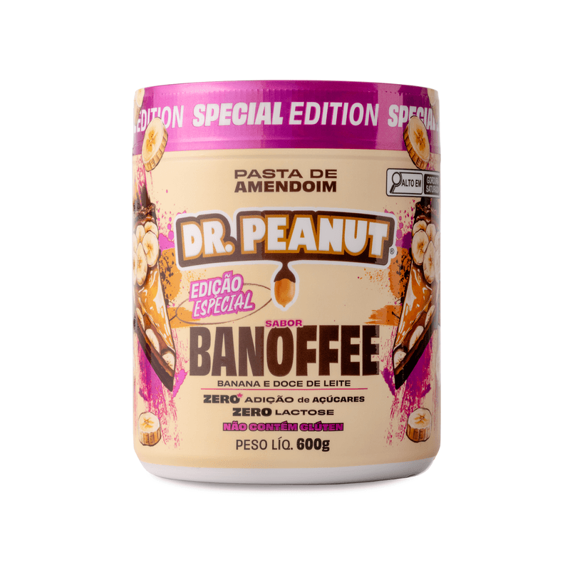 imagem do produto PASTA DE AMENDOIM DR. PEANUT BANOFFEE 600G