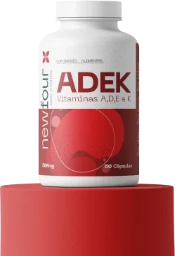 imagem do produto ADEK (VITAMINAS A, D, E e K) 60CAPS - NEW FOUR