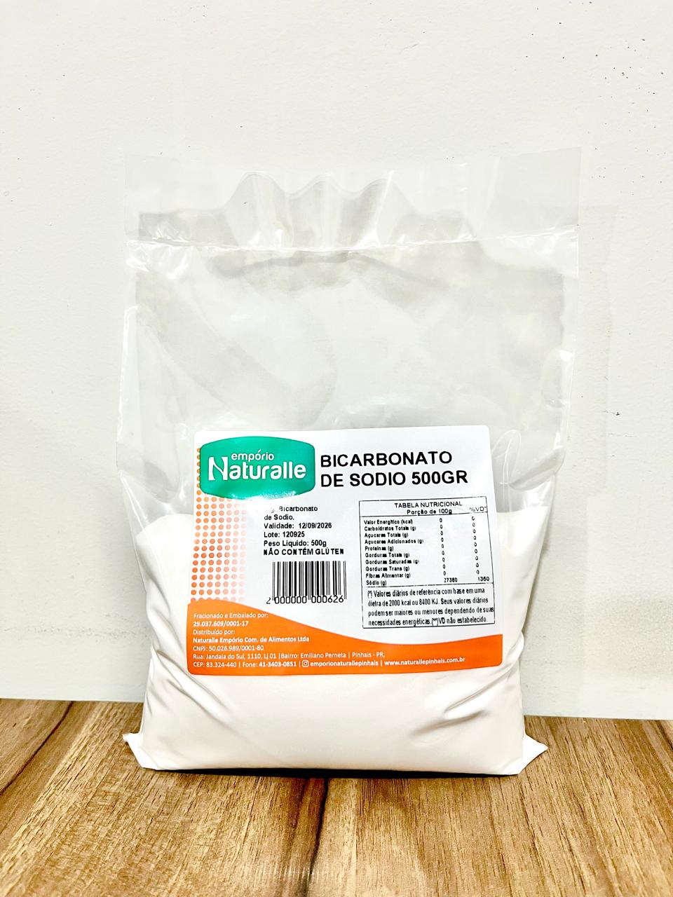 imagem do produto BICARBONATO DE SÓDIO 500G