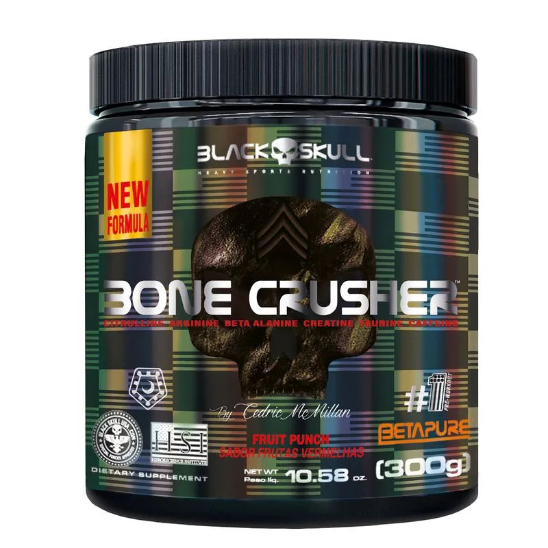 imagem do produto BONE CRUSHER 300G - BLACK SKULL