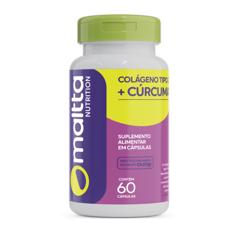 imagem do produto COLÁGENO TIPO II + CÚRCUMA 60CAPS - MALTTA