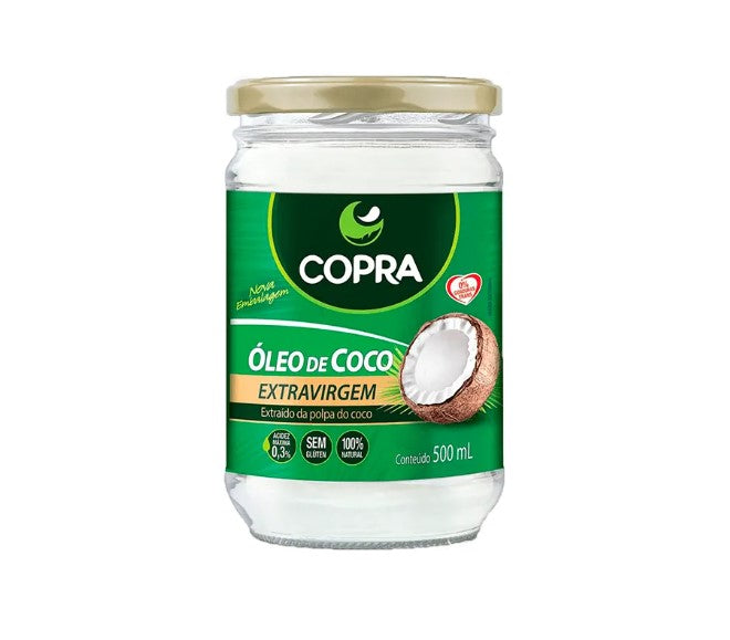 imagem do produto ÓLEO DE COCO EXTRAVIRGEM 500ML - COPRA