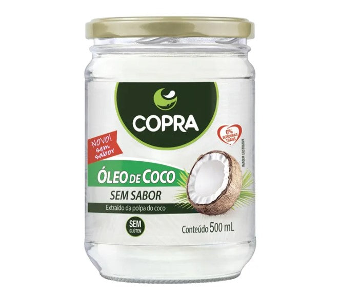 imagem do produto ÓLEO DE COCO SEM SABOR 500ML - COPRA