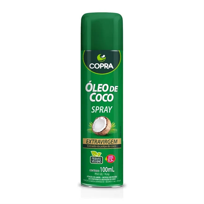 imagem do produto ÓLEO DE COCO EXTRAVIRGEM SPRAY 100ML - COPRA