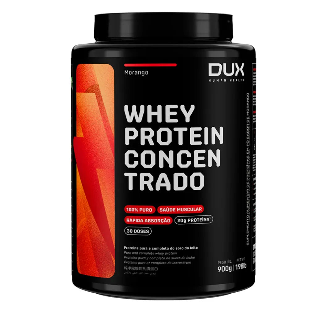 imagem do produto WHEY PROTEIN CONCENTRADO POTE 900G - DUX
