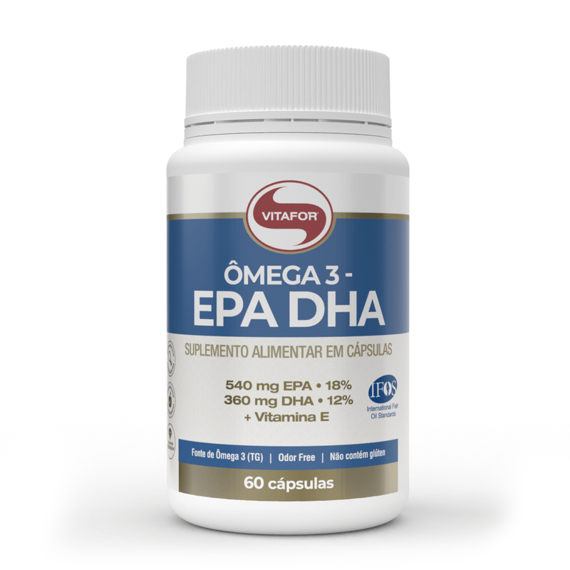 imagem do produto OMEGA 3 EPA E DHA 60CAPS  - VITAFOR