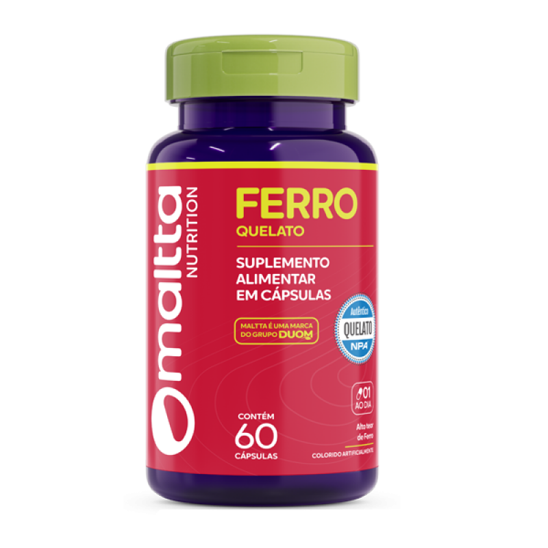 imagem do produto FERRO 60CAPS - MALTTA