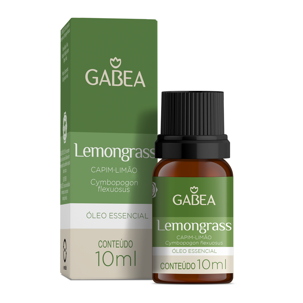imagem do produto ÓLEO ESSENCIAL DE LEMONGRASS (CAPIM LIMÃO) 10ML - GABEA