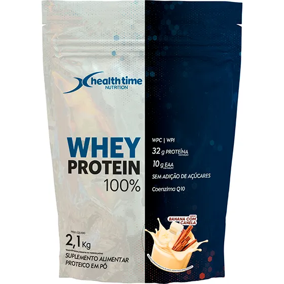 imagem do produto 100% WHEY REFIL HEALTH TIME 2,1KG