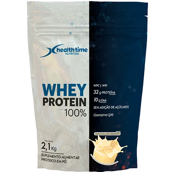 imagem do produto 100% WHEY REFIL HEALTH TIME 2,1KG