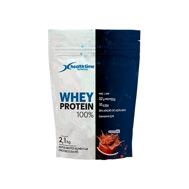 imagem do produto 100% WHEY REFIL HEALTH TIME 2,1KG