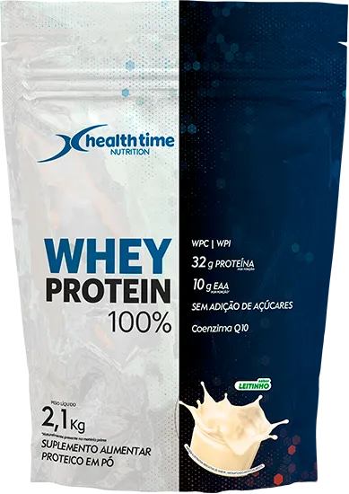imagem do produto 100% WHEY REFIL HEALTH TIME 2,1KG
