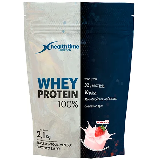imagem do produto 100% WHEY REFIL HEALTH TIME 2,1KG
