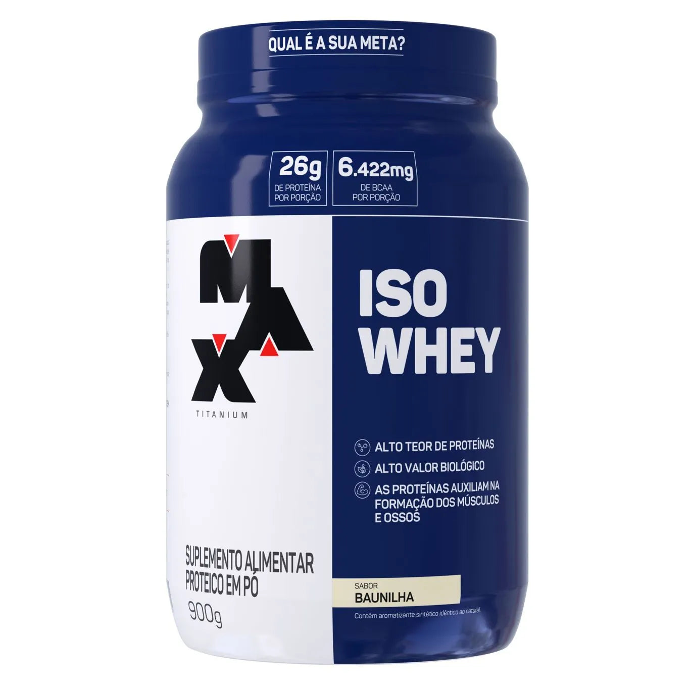 imagem do produto ISO WHEY 900G - MAX TITANIUM
