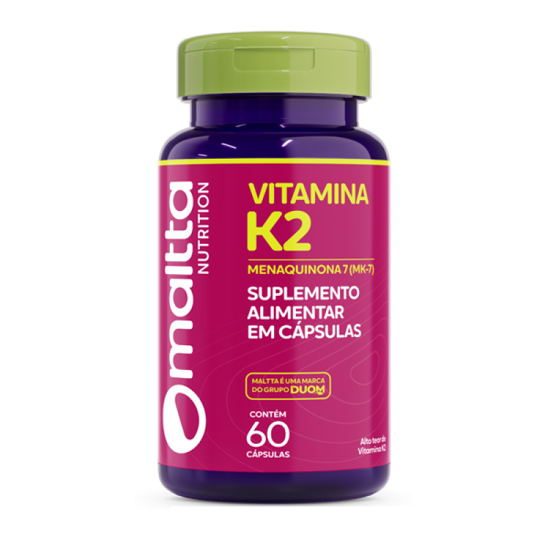 imagem do produto VITAMINA K2 (MENAQUINONA) 60CAPS  - MALTTA