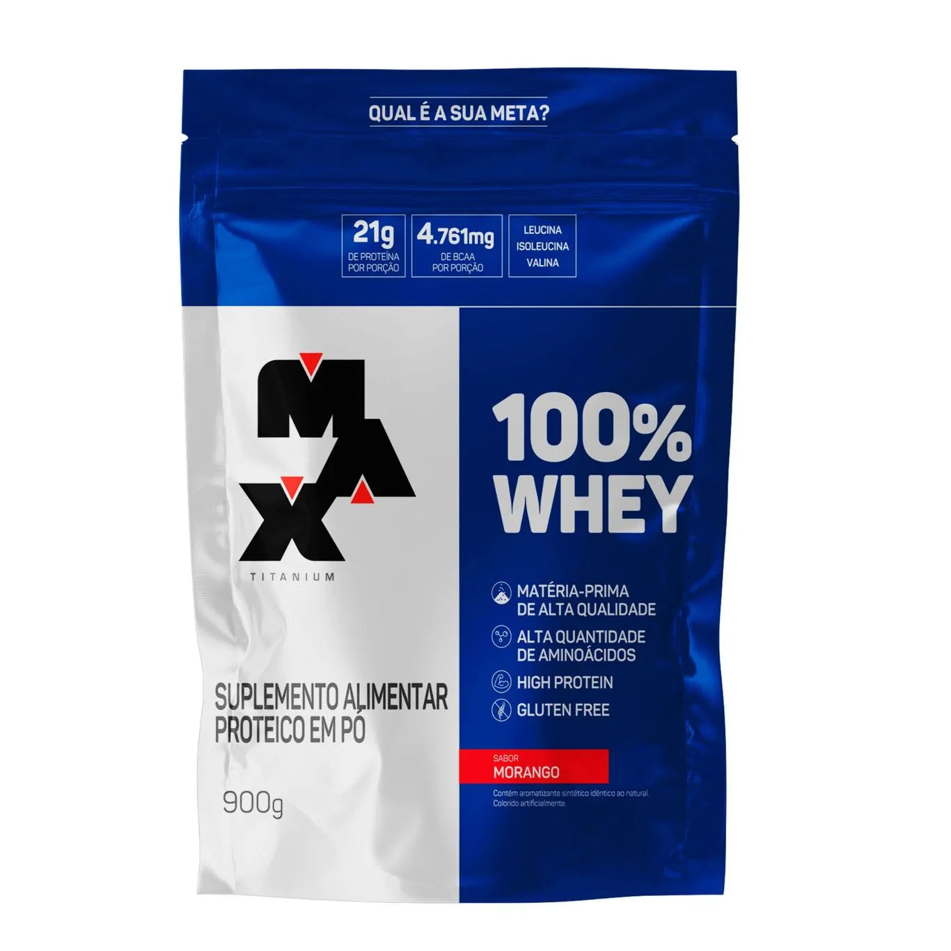 imagem do produto 100% WHEY REFIL 900G MAX TITANIUM