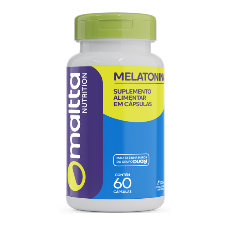 imagem do produto MELATONINA 60CAPS - MALTTA
