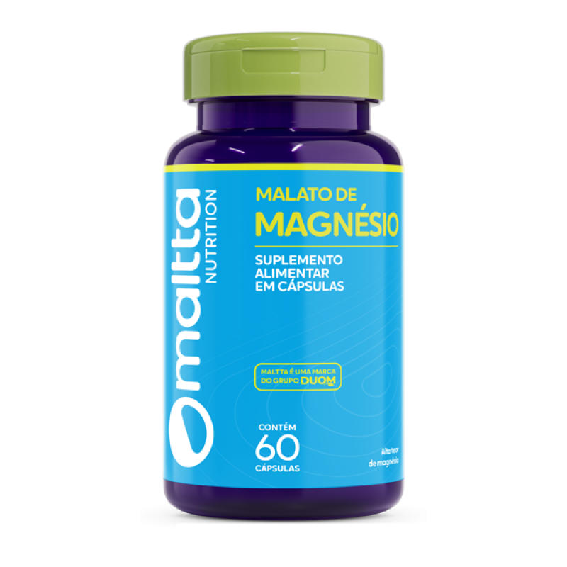 imagem do produto MALATO DE MAGNÉSIO 60CAPS - MALTTA