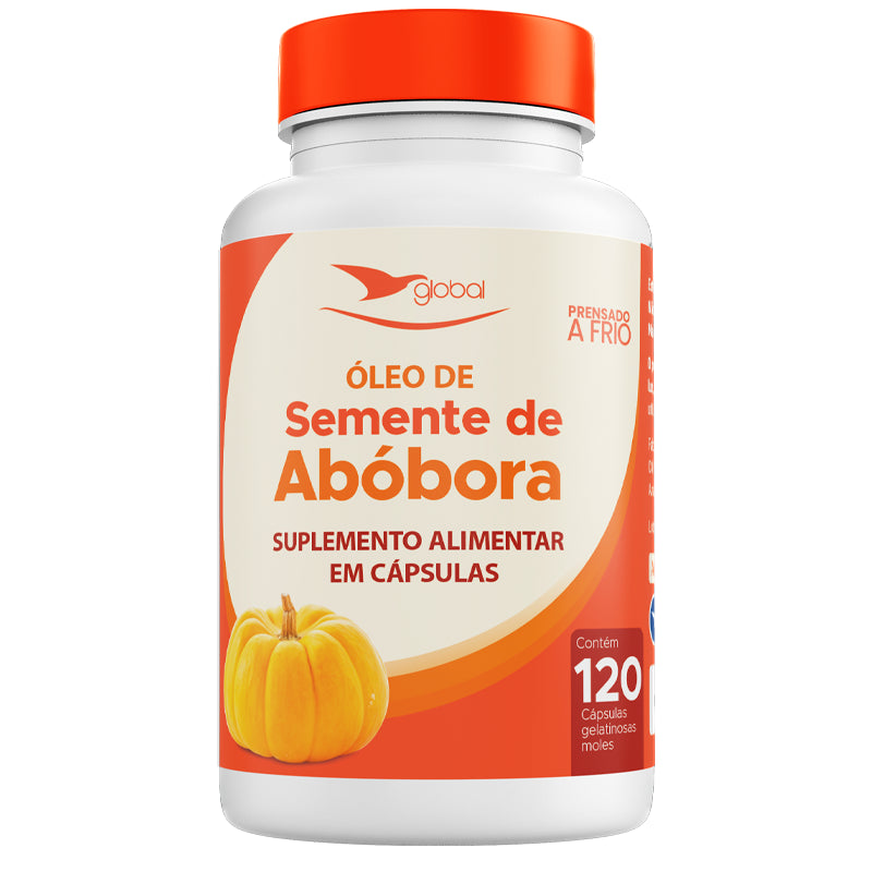 imagem do produto ÓLEO DE SEMENTE DE ABÓBORA 120CAPS - GLOBAL