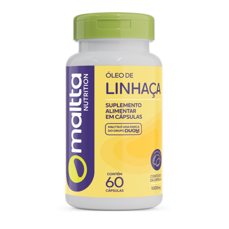 imagem do produto ÓLEO DE LINHAÇA 60CAPS - MALTTA