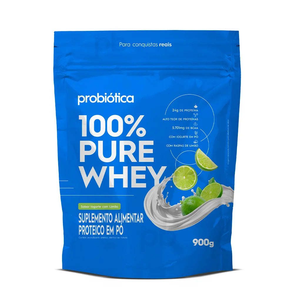 imagem do produto 100% PURE WHEY REFIL 900G PROBIÓTICA