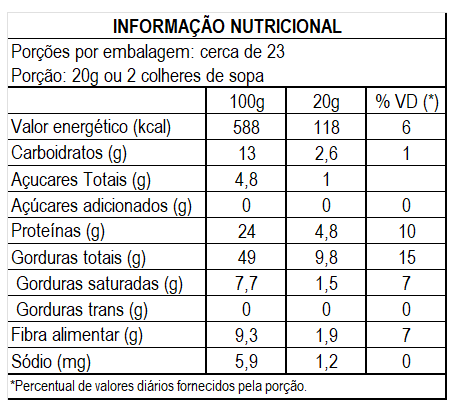 imagem do produto PASTA DE AMENDOIM LA GANEXA AVELÃ 450G