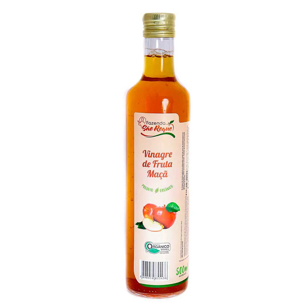 imagem do produto VINAGRE ORGÂNICO DE MAÇÃ 500ML - SÃO ROQUE